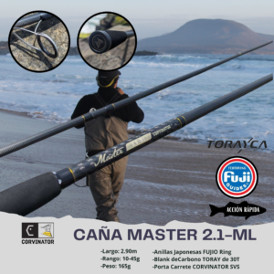 CAÑA CORVINATOR MASTER 2.1-ML 2.90M